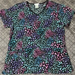 Scrubstar Leopard scrub top